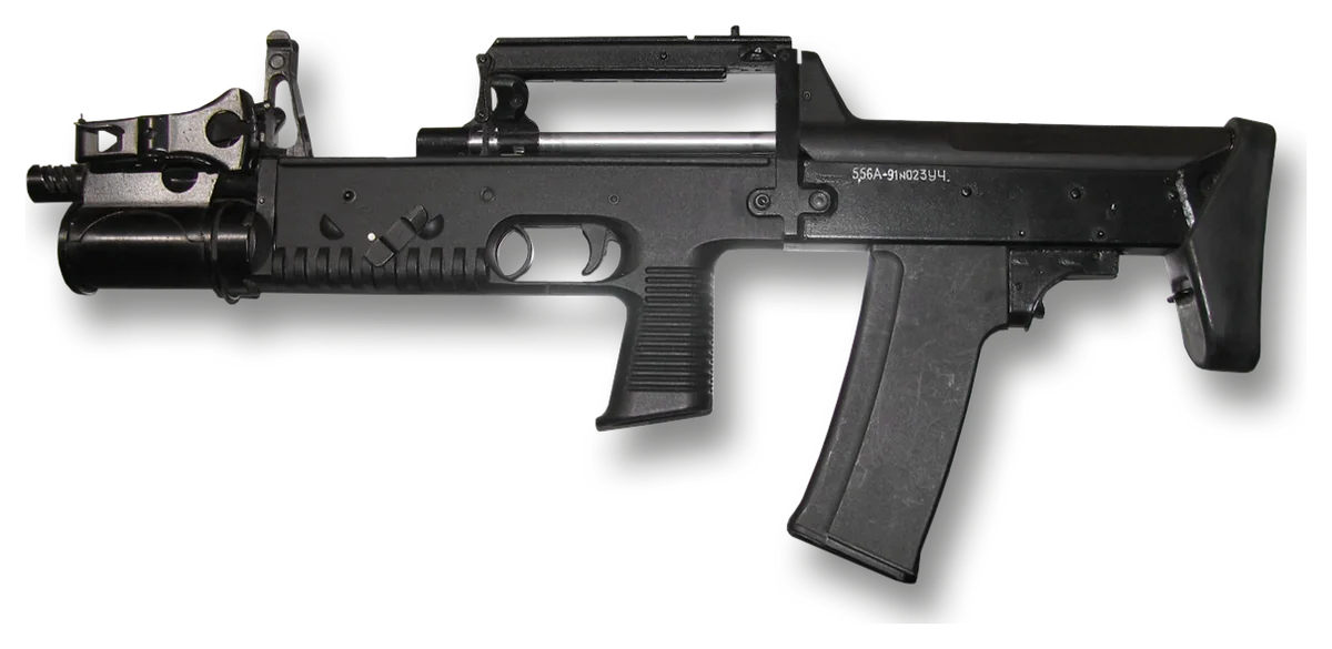 KBP A-91 bullpup assault rifle (5.56 mm version) — real-world reference photo — not the in-game model