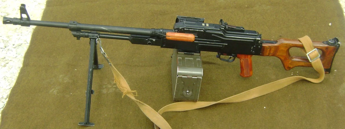 PKM general-purpose machine gun (Hungarian Army) — real-world reference photo — not the in-game model